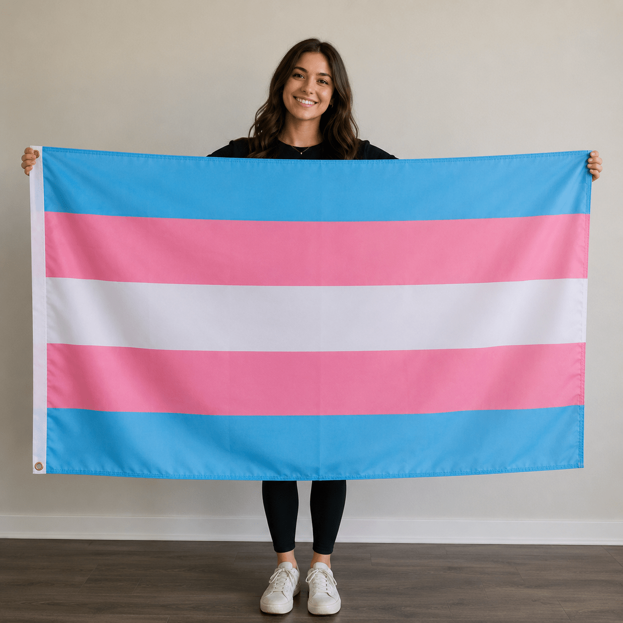 Transgender 3 Feet by 5 Feet Nylon Flag The Awareness Company