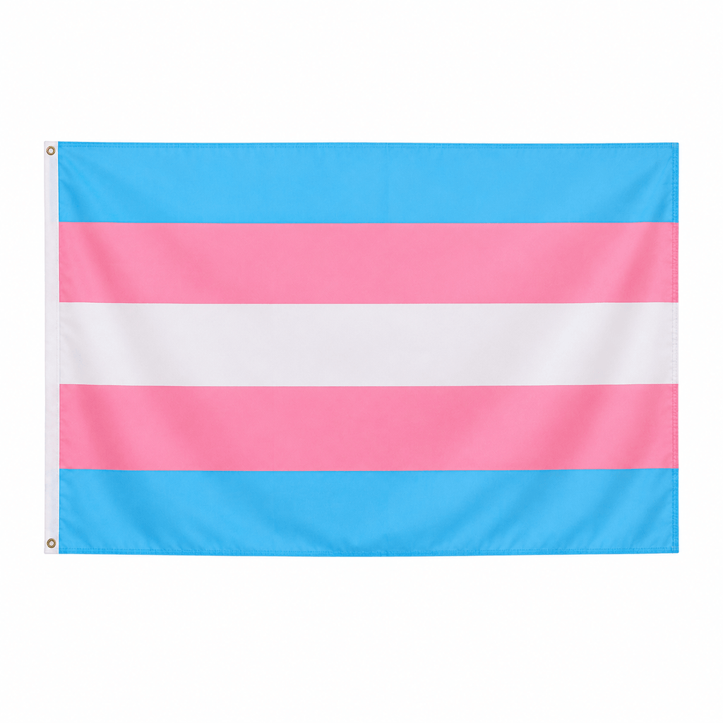 Transgender 3 Feet by 5 Feet Nylon Flag The Awareness Company
