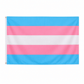 Transgender 3 Feet by 5 Feet Nylon Flag The Awareness Company