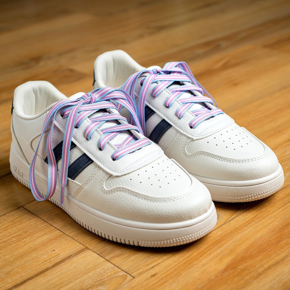 10 Pack Transgender Flag Shoe Laces (10 Pairs) The Awareness Company