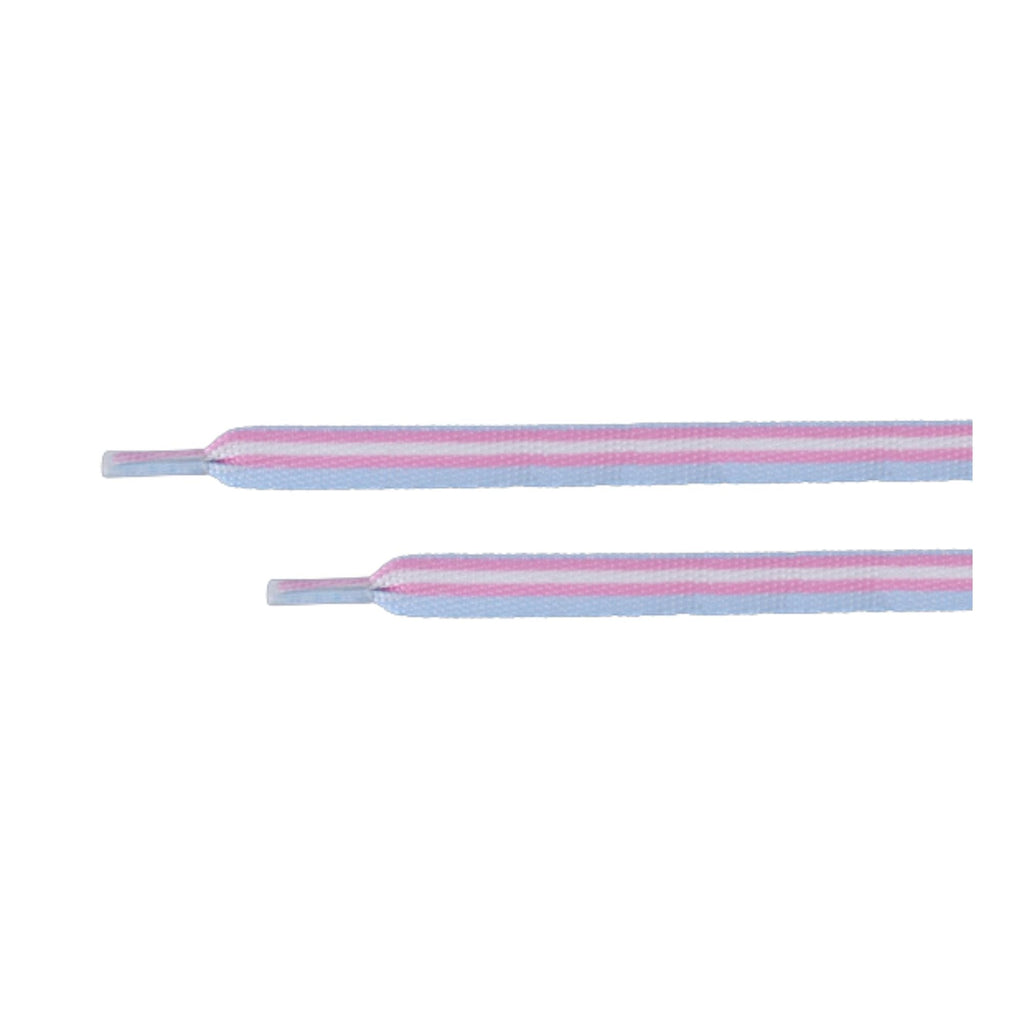 10 Pack Transgender Flag Shoe Laces (10 Pairs) The Awareness Company