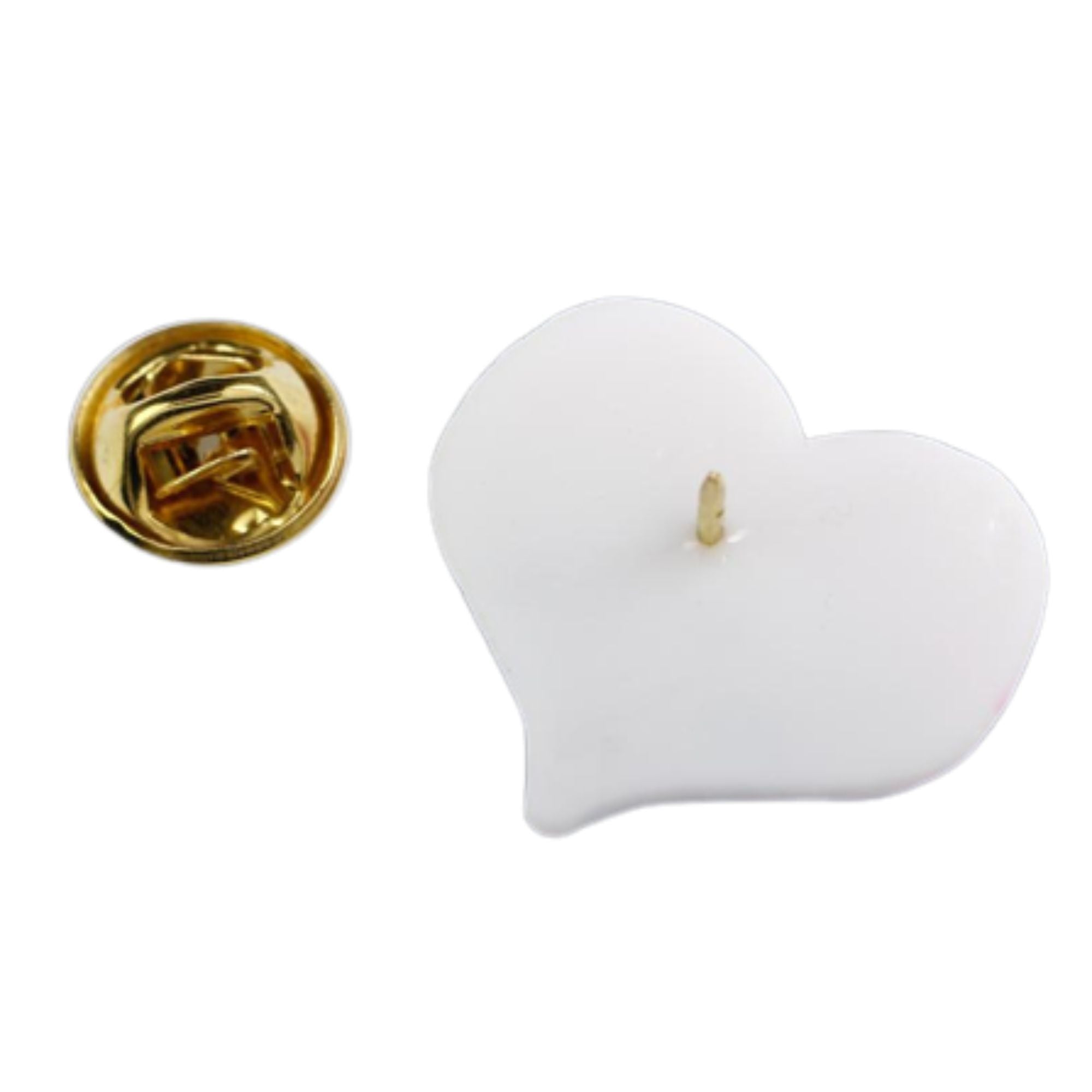 Transgender Heart Silicone Pins The Awareness Company