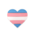 Transgender Heart Silicone Pins The Awareness Company