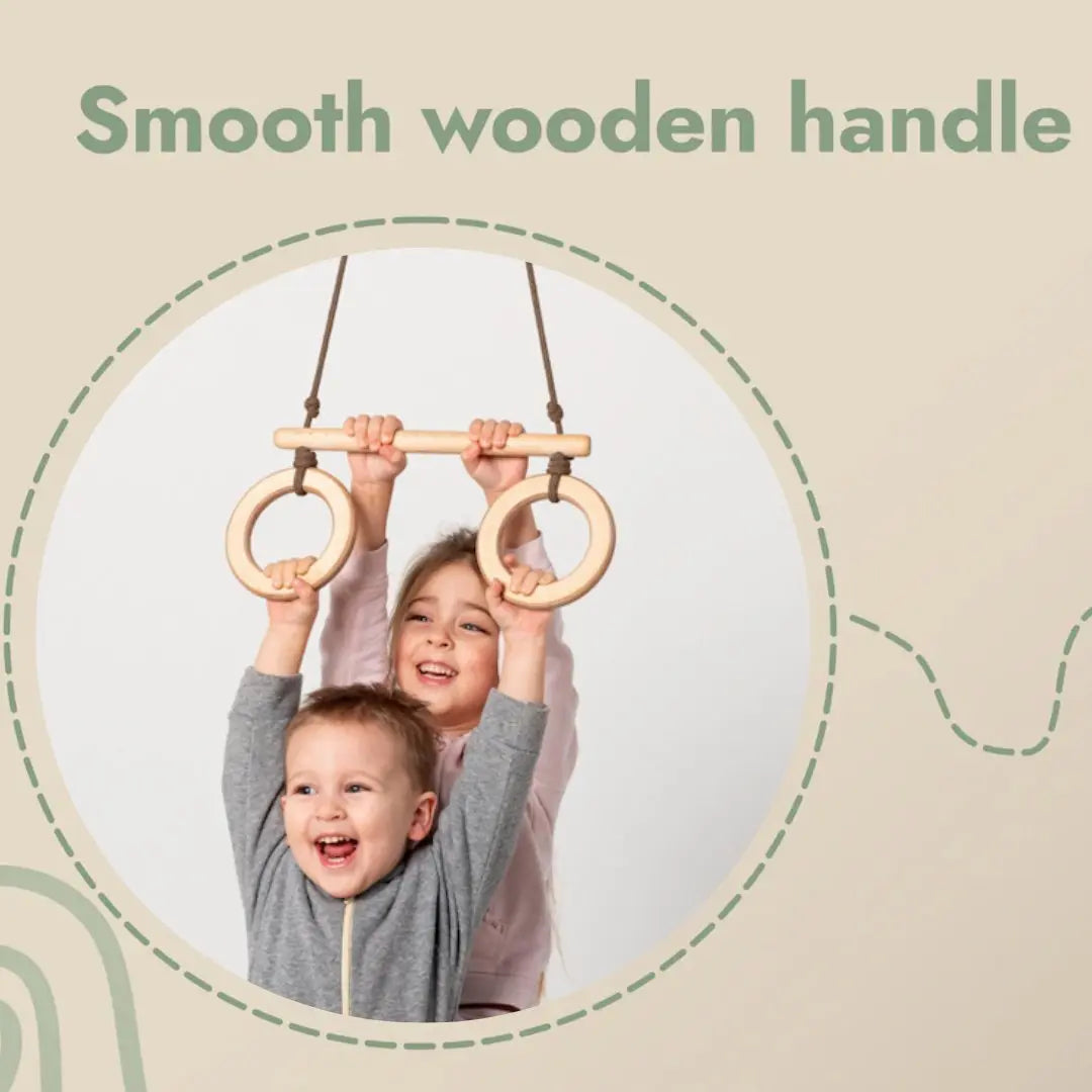 Trapeze swing bar with rings Goodevas B2B