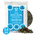 Akshit Holy Basil Leaves, Naturally Dried Leaves, 100% Pure Holy Basil (Tulsi) Tea , No Caffeine, No Additives, Vegan - 2.6oz Akshit