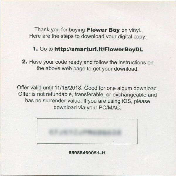 Tyler, The Creator - Scum Fuck Flower Boy | Mint (M) Mint (M) Love Vinyl Records