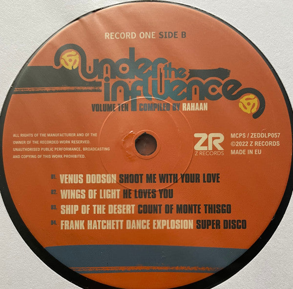 Under The Influence Volume Ten (A Collection Of Rare Funk & Disco) | Mint (M) Mint (M) Love Vinyl Records