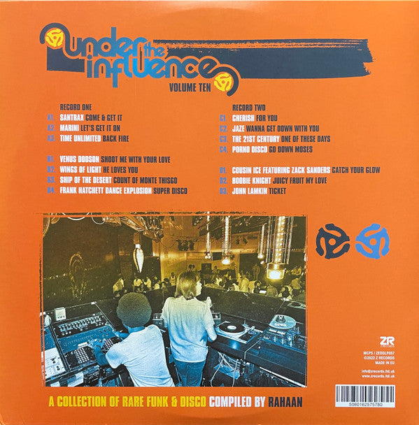 Under The Influence Volume Ten (A Collection Of Rare Funk & Disco) | Mint (M) Mint (M) Love Vinyl Records