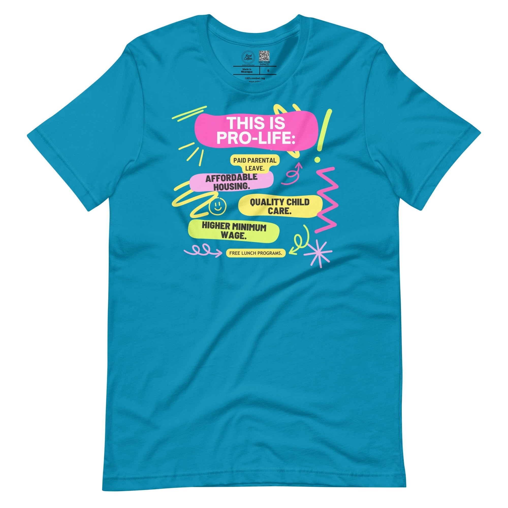 This is Pro Life Classic Tee Kind Cotton