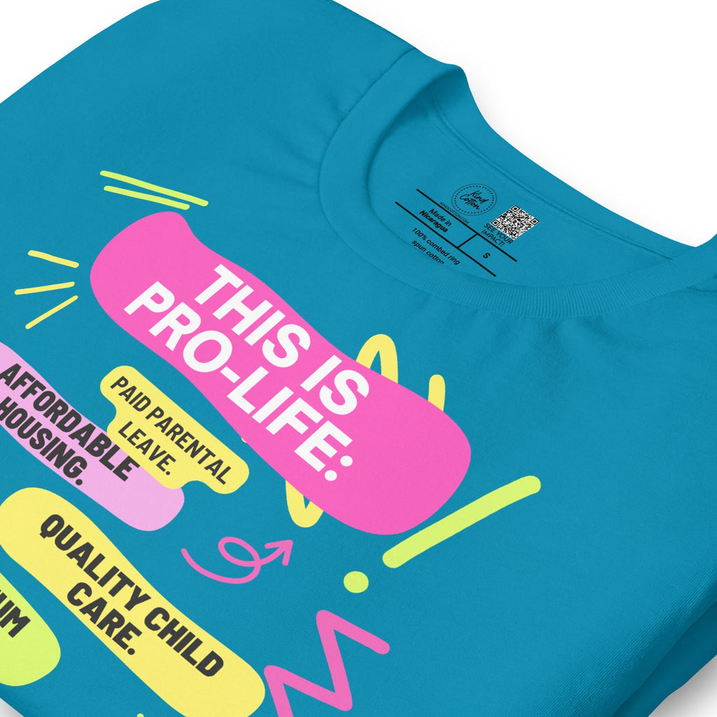 This is Pro Life Classic Tee Kind Cotton