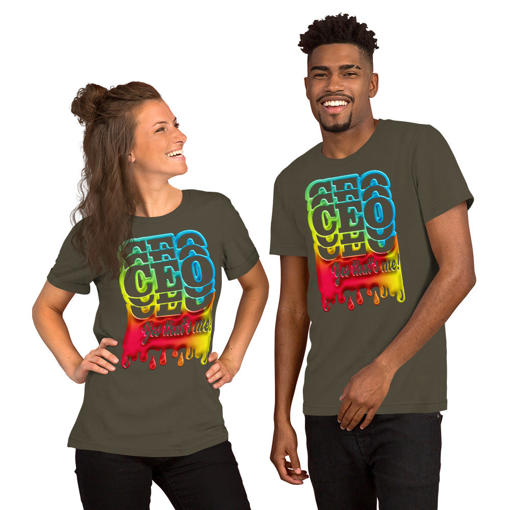 CEO YES THAT'S ME SHORT-SLEEVE UNISEX T-SHIRT T&L Fashions Boutique