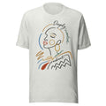 Radiant Graphic Cotton T-shirt Boho Brown