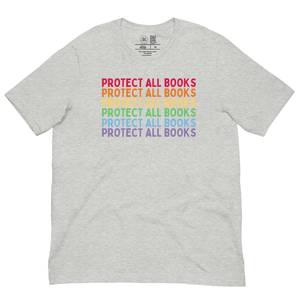 Protect All Books Classic Tee Kind Cotton