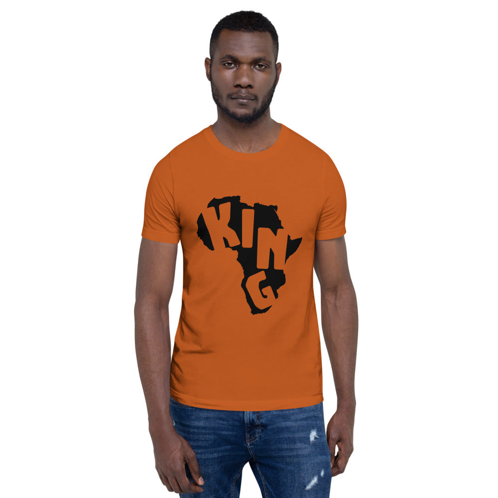 African King Short-Sleeve Unisex T-Shirt T&L Fashions Boutique