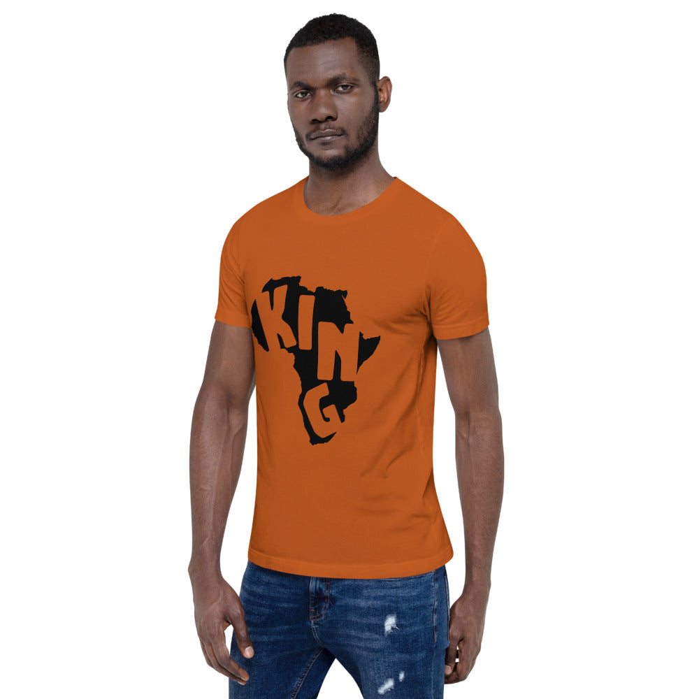 African King Short-Sleeve Unisex T-Shirt T&L Fashions Boutique