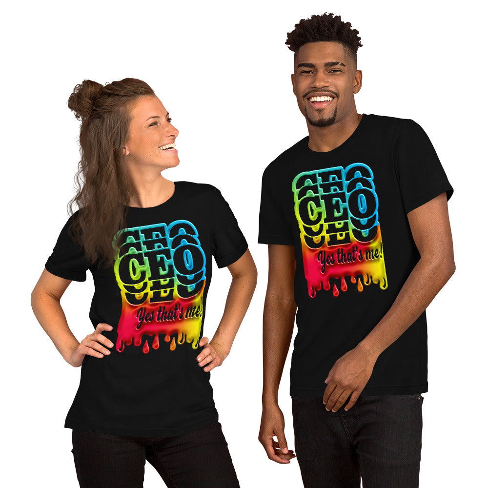 CEO YES THAT'S ME SHORT-SLEEVE UNISEX T-SHIRT T&L Fashions Boutique