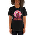 BREAST CANCER AWARENESS AFRO Short-Sleeve Unisex T-Shirt T&L Fashions Boutique