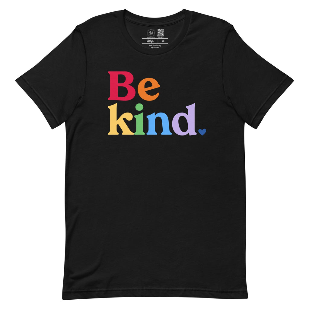 Be Kind Rainbow Classic Tee Kind Cotton