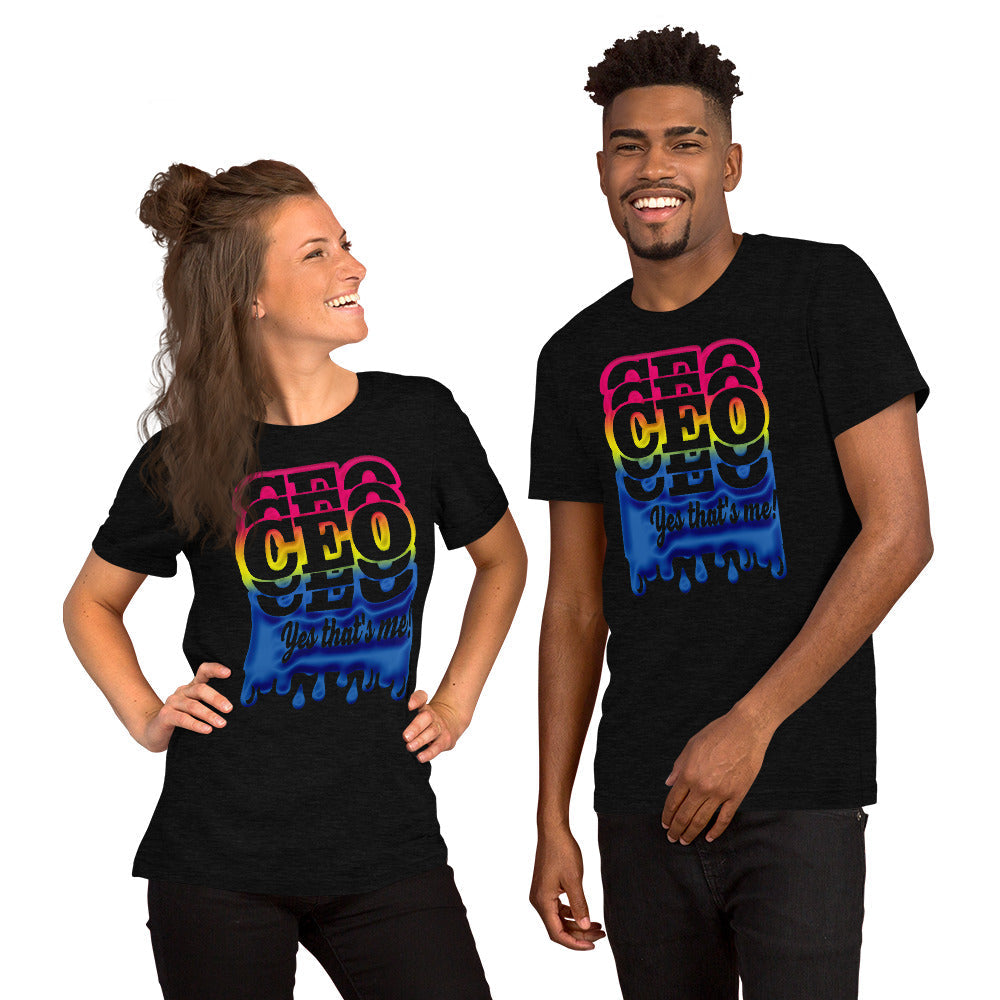 CEO YES THAT'S ME SHORT-SLEEVE UNISEX T-SHIRT T&L Fashions Boutique