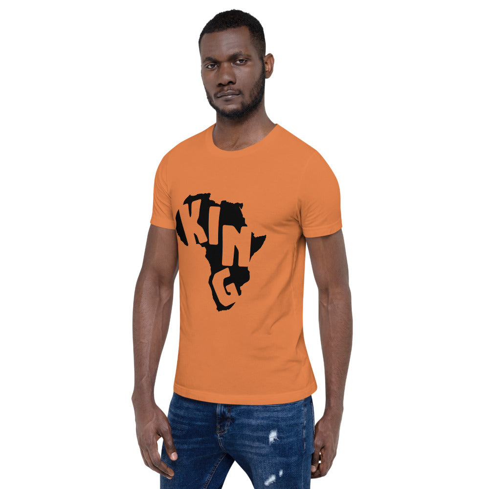 African King Short-Sleeve Unisex T-Shirt T&L Fashions Boutique