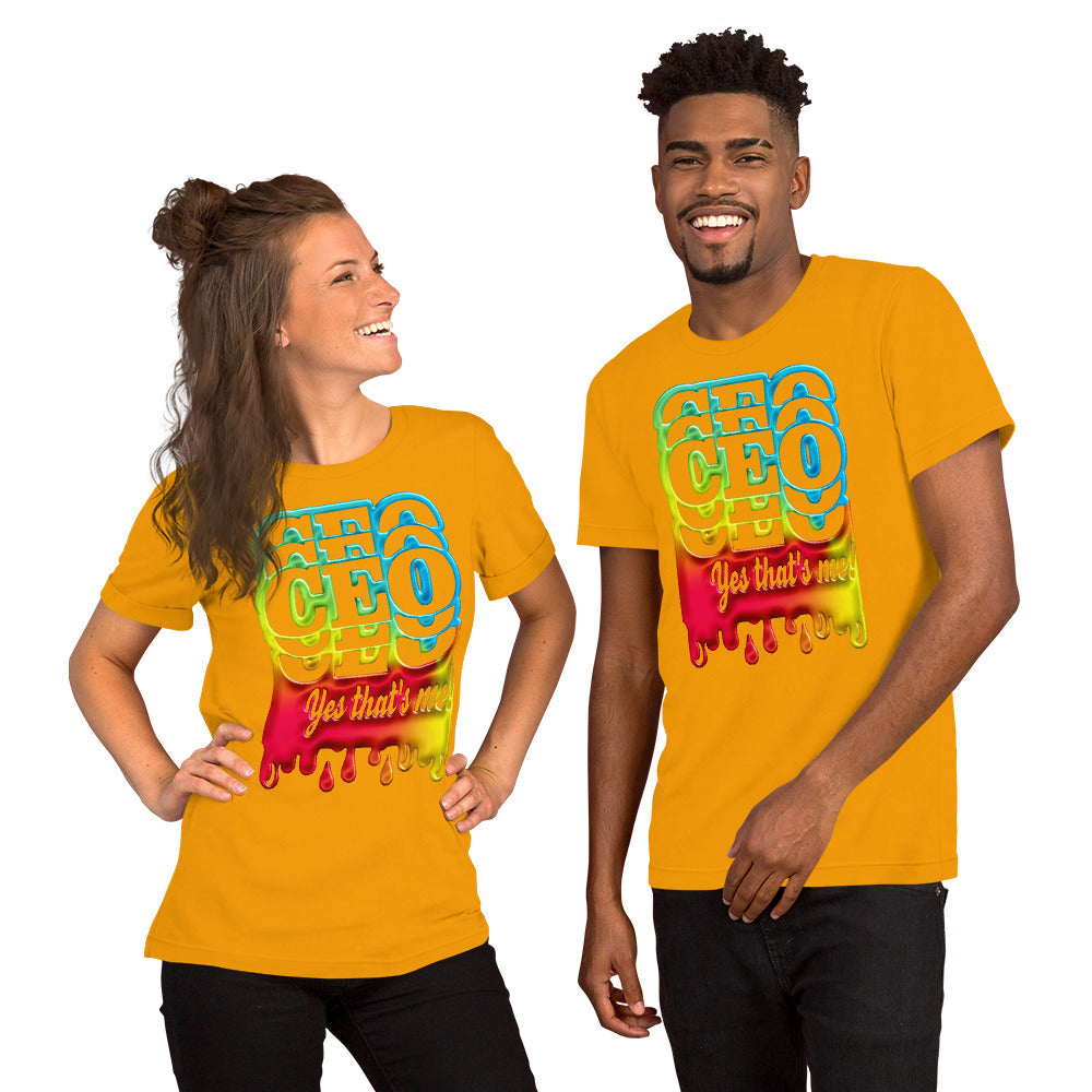 CEO YES THAT'S ME SHORT-SLEEVE UNISEX T-SHIRT T&L Fashions Boutique