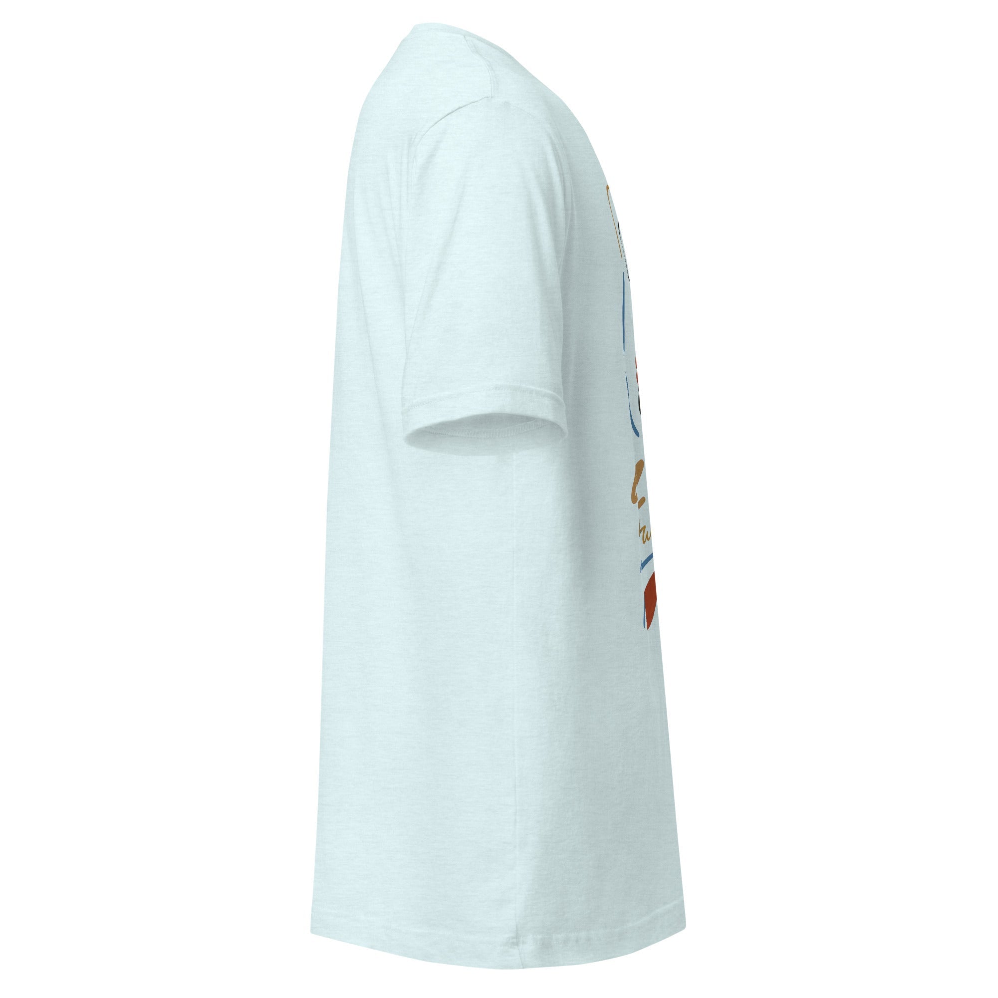 Radiant Graphic Cotton T-shirt Boho Brown