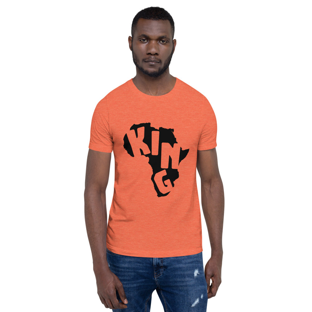 African King Short-Sleeve Unisex T-Shirt T&L Fashions Boutique