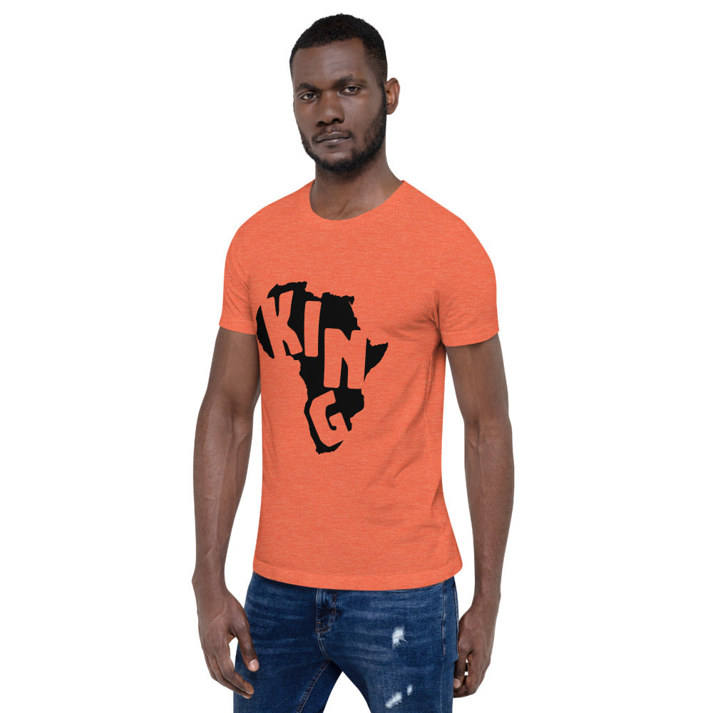 African King Short-Sleeve Unisex T-Shirt T&L Fashions Boutique