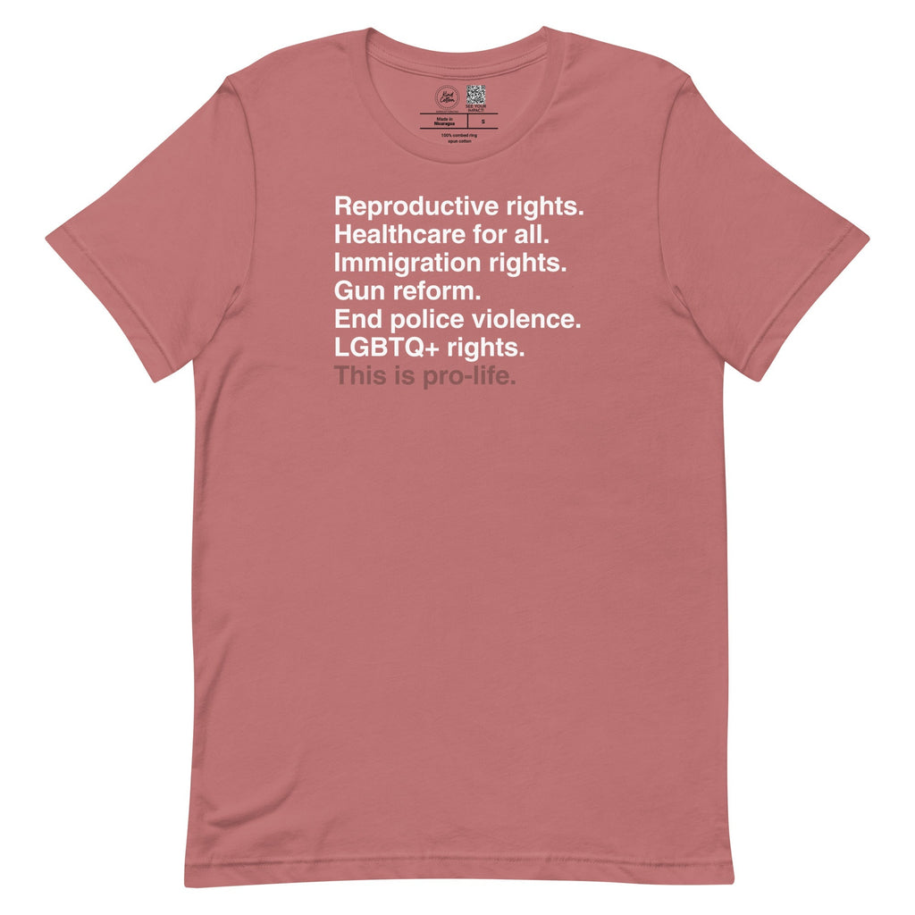 Reproductive Rights Classic Tee Kind Cotton
