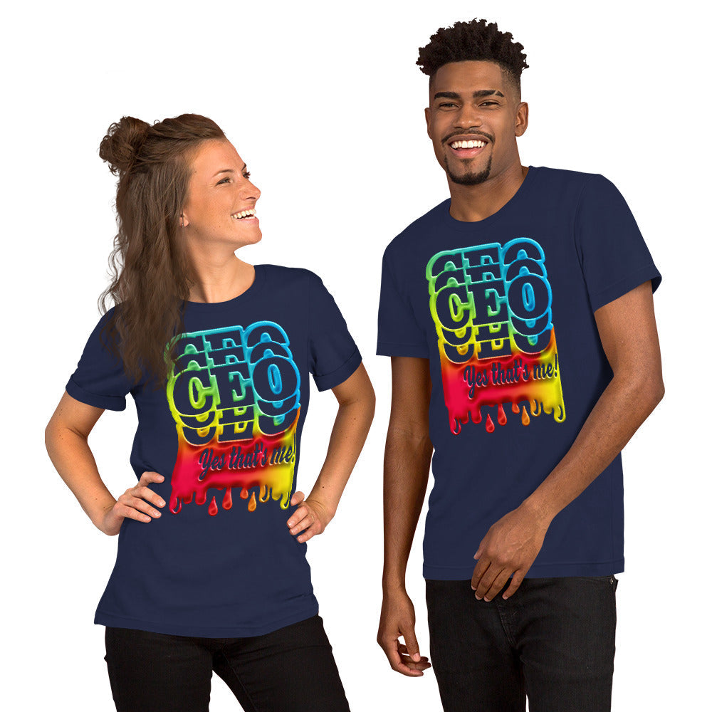 CEO YES THAT'S ME SHORT-SLEEVE UNISEX T-SHIRT T&L Fashions Boutique