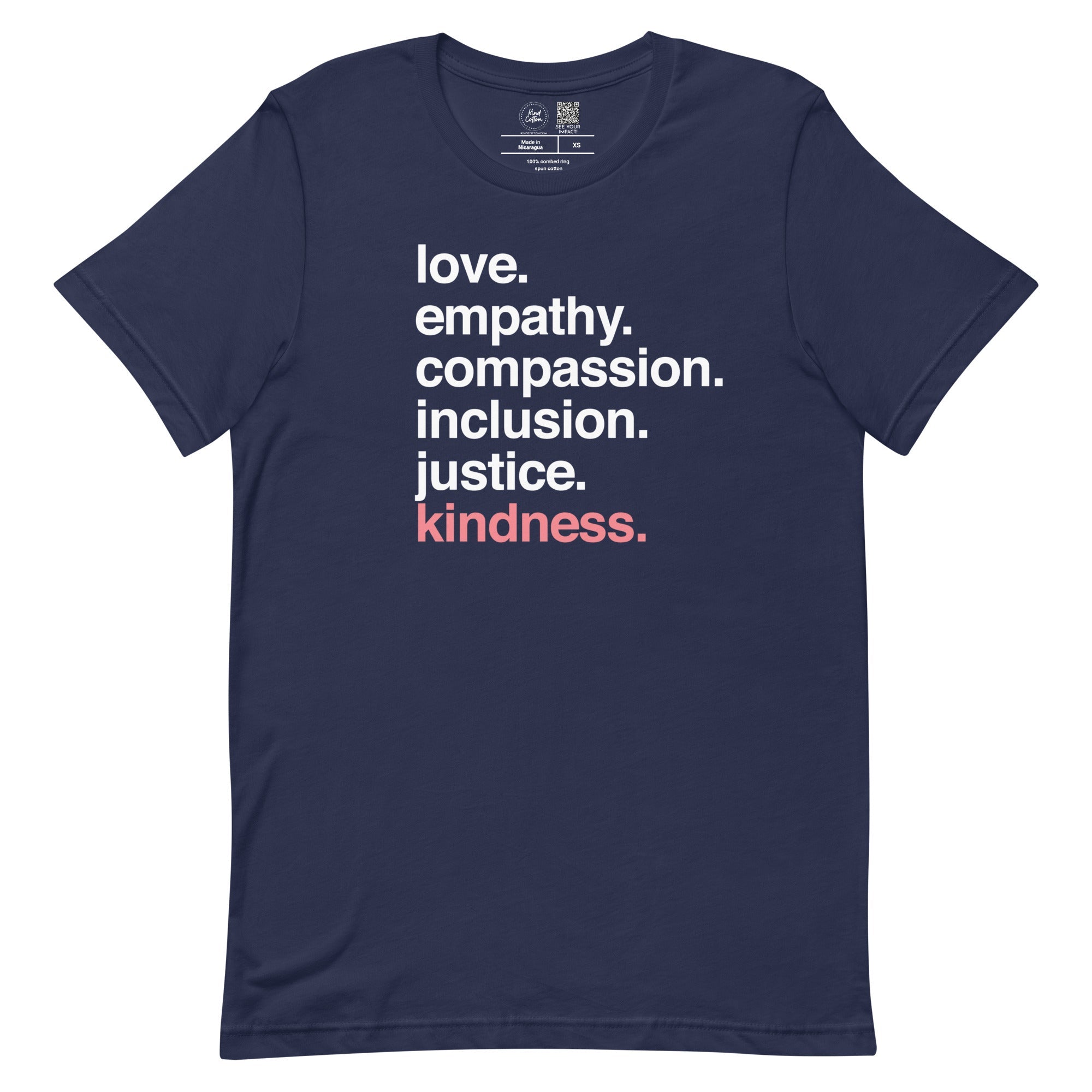 'Kindness is' Classic Tee Kind Cotton