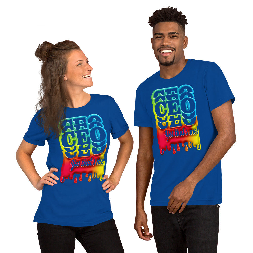 CEO YES THAT'S ME SHORT-SLEEVE UNISEX T-SHIRT T&L Fashions Boutique