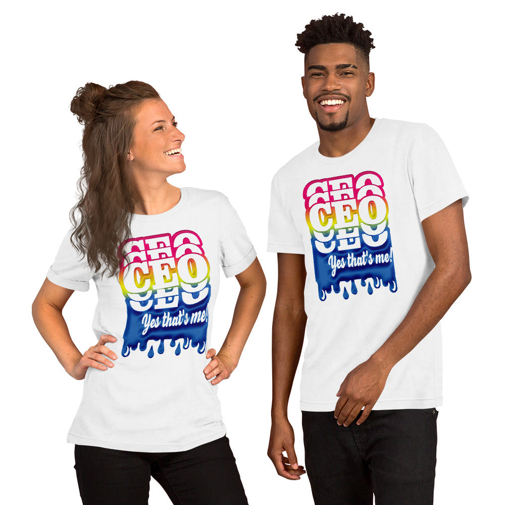 CEO YES THAT'S ME SHORT-SLEEVE UNISEX T-SHIRT T&L Fashions Boutique