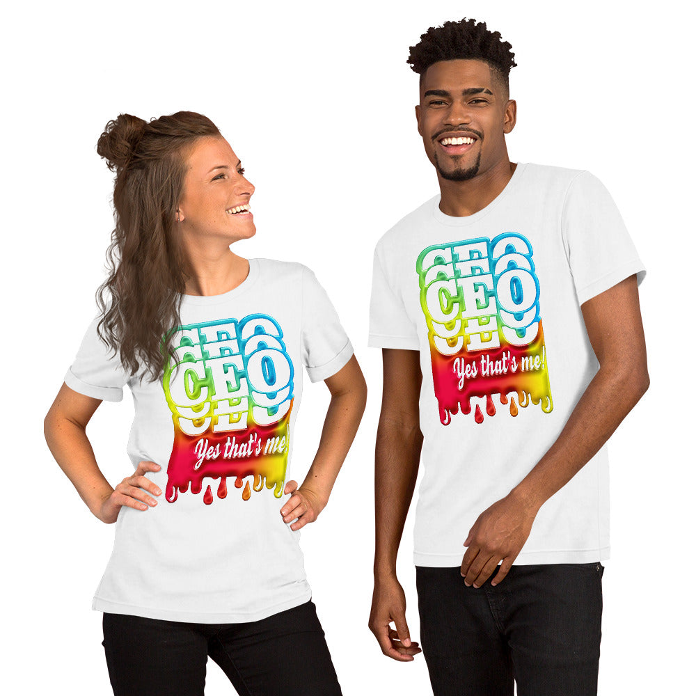 CEO YES THAT'S ME SHORT-SLEEVE UNISEX T-SHIRT T&L Fashions Boutique