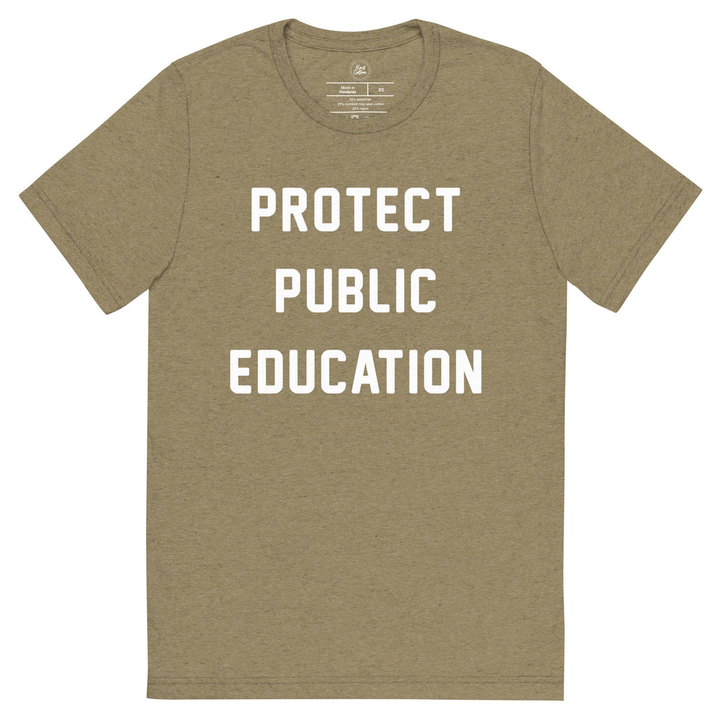 Protect Public Education Classic Tee Kind Cotton