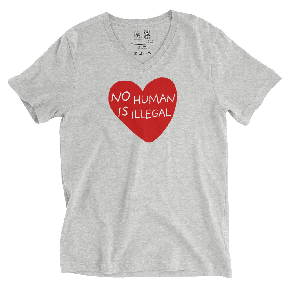 No Human Is Illegal Classic Tee Kind Cotton