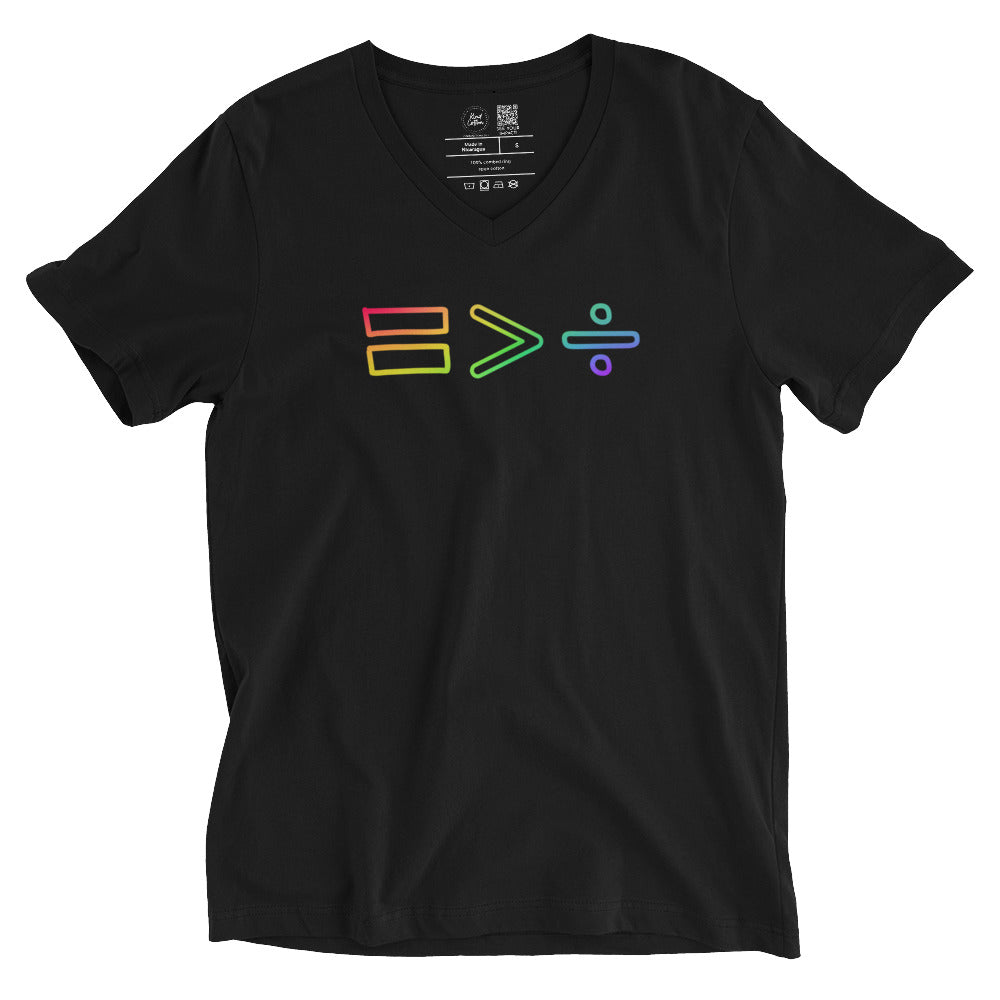 Equality Greater Than Division Classic Tee Kind Cotton