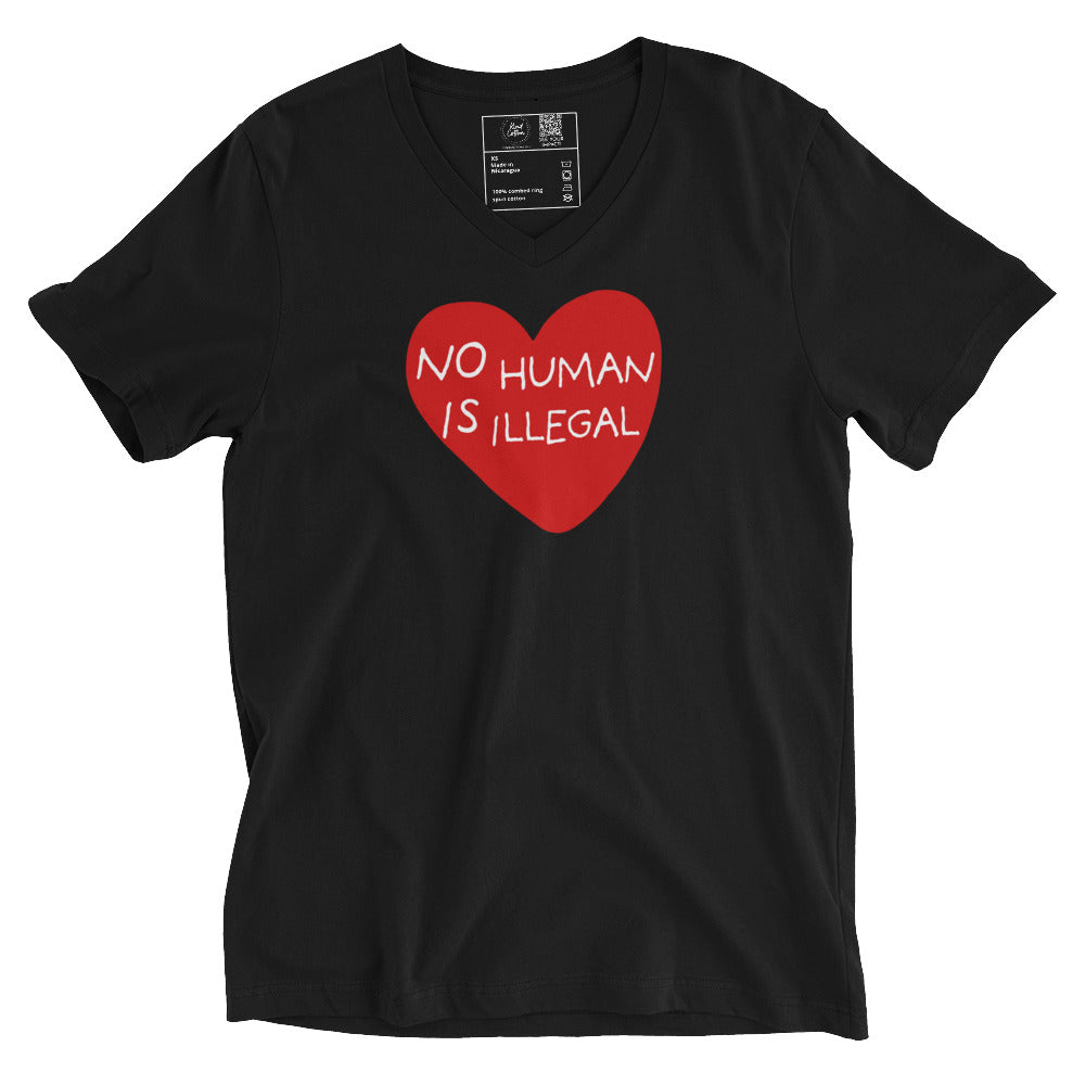 No Human Is Illegal Classic Tee Kind Cotton
