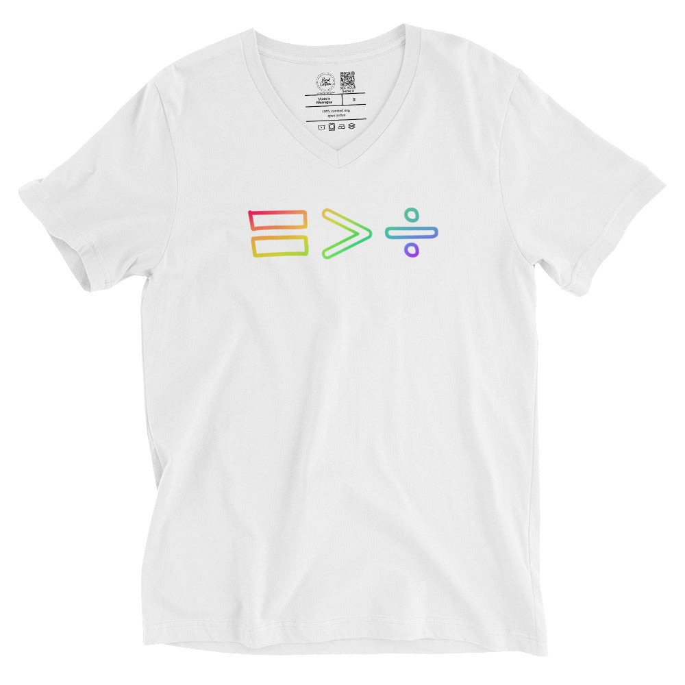 Equality Greater Than Division Classic Tee Kind Cotton
