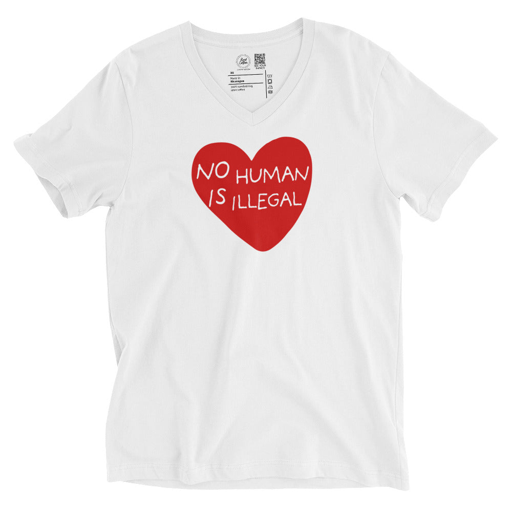 No Human Is Illegal Classic Tee Kind Cotton