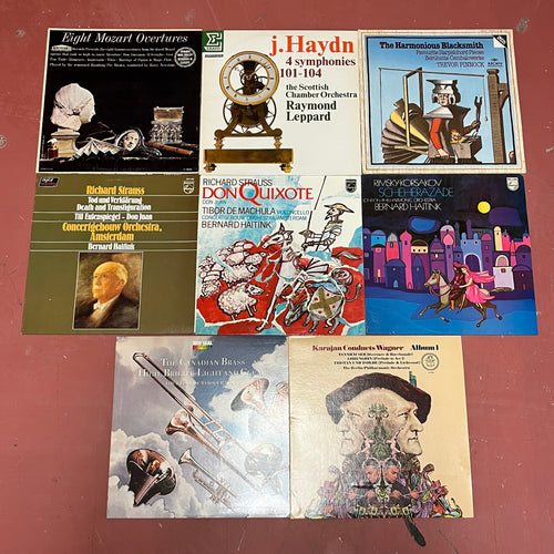 Various - 8 CLASSICAL MUSIC VINYL RECORD ALBUM LPS (EX TO NM : LIKE NEW) | Near Mint (NM or M-) Love Vinyl Records