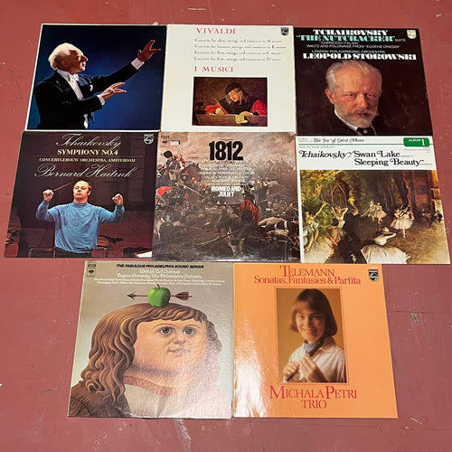 Various - 8 CLASSICAL MUSIC VINYL ALBUM LPS (EX TO NM CONDITIONS) | Excellent (EX) Excellent (EX) Love Vinyl Records