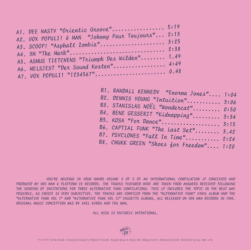 Alternative Funk : Volume 2 | Mint (M) Mint (M) Love Vinyl Records