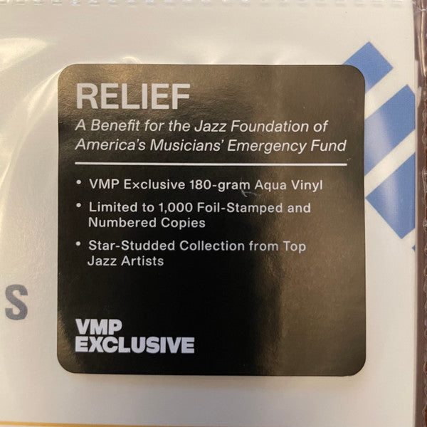 Relief A Benefit For The Jazz Foundation Of America's Musician's Emergency Fund | Mint (M) Mint (M) Love Vinyl Records