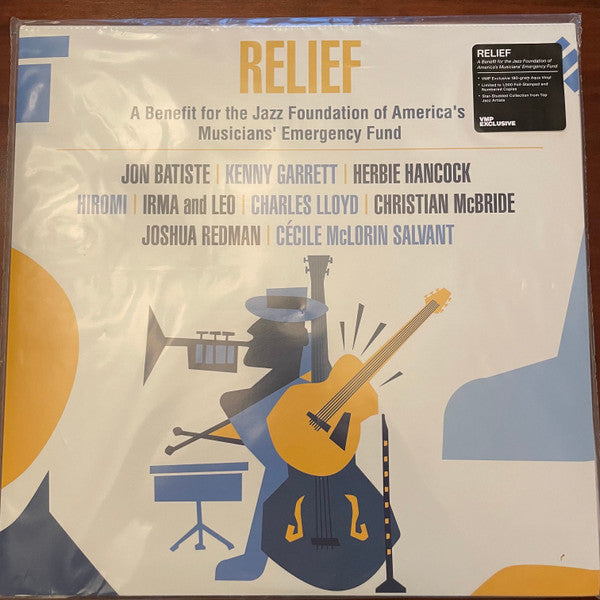 Relief A Benefit For The Jazz Foundation Of America's Musician's Emergency Fund | Mint (M) Mint (M) Love Vinyl Records