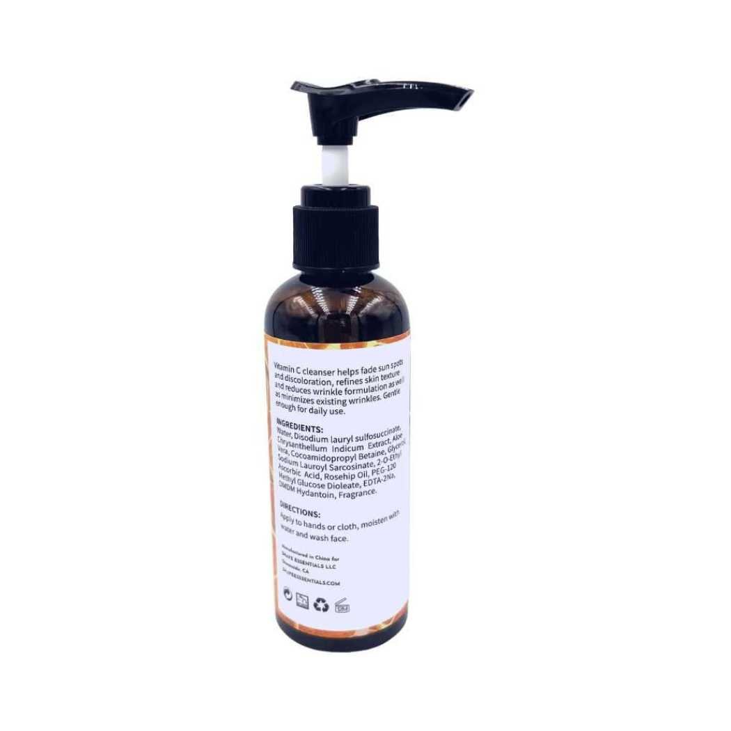 Gentle Vitamin C Facial Cleanser for Anti-Aging Skincare Shave Essentials