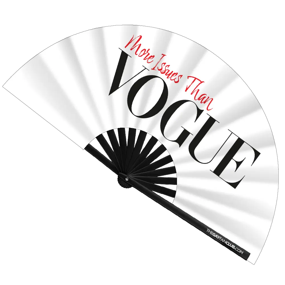 Vogue Fan The Gay Fan Club