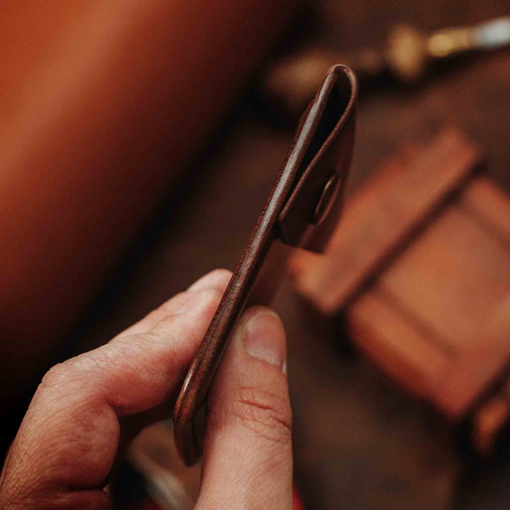 Leather Velcro Wallet - Voyager v2 | Patch Display Card Holder | EDC Pirate Goods