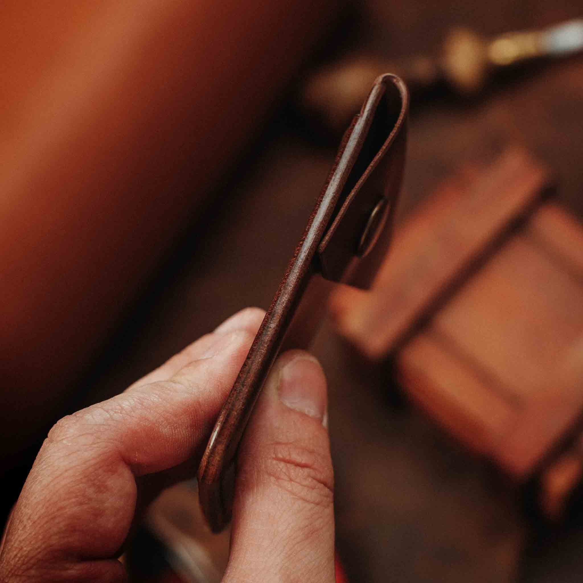 Leather Velcro Wallet - Voyager v2 | Patch Display Card Holder | EDC Pirate Goods