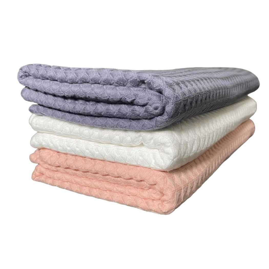 Waffle Weave Bath Towel Shave Essentials